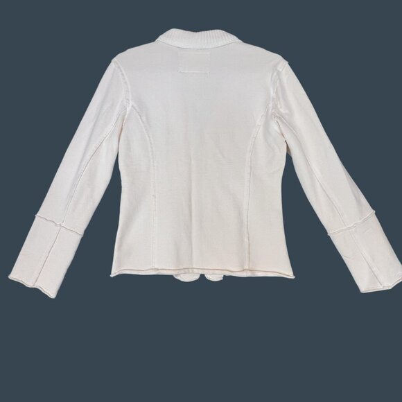 Cirque Du Soleil Jacket Womens Large Cream Zip Up Embroidered Performance Circus - Picture 9 of 11